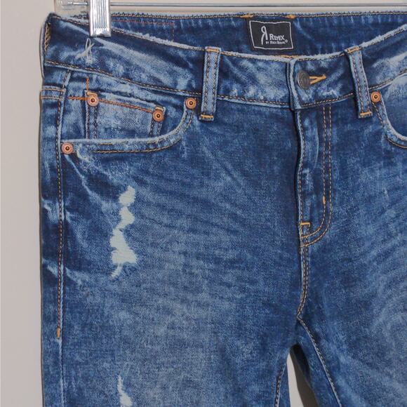 Remix by Rock Revival Skinny Jeans in Blue - Size 26 - NWT - Picture 3 of 14